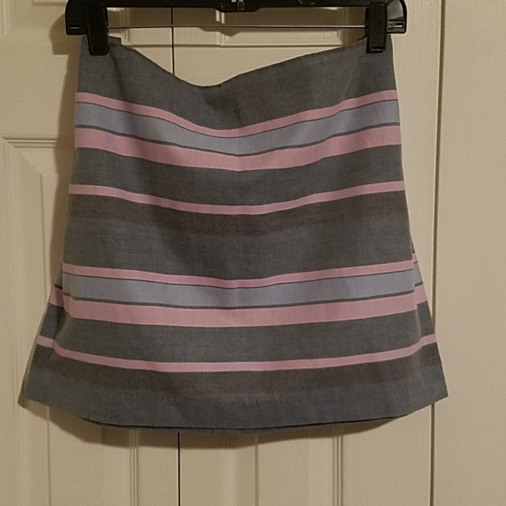 Gap striped mini skirt (B1)
